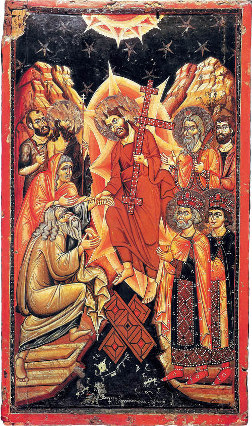 Сошествие во Ад. Монастырь св. Екатерины на Синае. XII в.