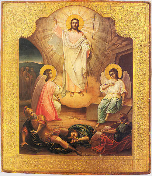 Воскресение Христово. Александр Кузнецов, 1898 г.