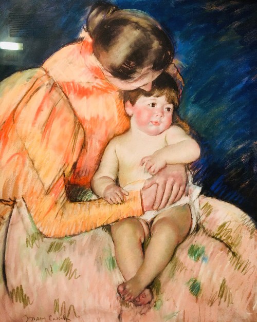 Мэри Кэссет. Мать и дитя. 1890-е гг.